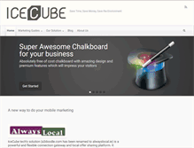 Tablet Screenshot of icecubetech.com